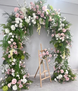 Hoa bó hoa cung cấp cho thuê kinh doanh cho thuê studio ảnh nền vườn hoa bụi màu hồng - Product Image 2