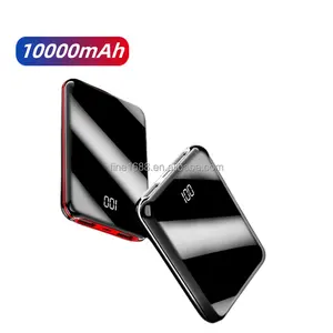 Tragbares Schnellladegerät 10000 mAh Mobiltelefonausstattung externe Batterie Mobilladegerät benutzerdefiniertes Logo Geschenk Netzteil