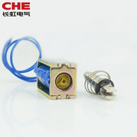 CHEO1-1039 25N 10mm 12V 24V 48V 10kg Bobine Électromagnétique à Poussée et Traction à Cadre Ouvert