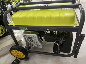 Générateur tri-énergie (GNV/Essence) 10KW 50Hz 230V, Meilleure Vente, Garantie 2 Ans, avec Roues de 8 Pouces et Poignée de Transport - Product Image 3