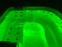 Jacuzzi extérieur en acrylique, spa, bain à remous, massage, blanc pur, luxe, Balboa