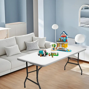 <span class=keywords><strong>Tavolo</strong></span> da <span class=keywords><strong>Campeggio</strong></span> Pieghevole Tipo <span class=keywords><strong>Valigetta</strong></span>, in Plastica Resistente, 6 Piedi, Portatile e Richiudibile per Picnic - Product Image 4