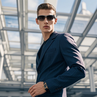 Lunettes Intelligentes de Traduction IA avec Caméra et Bluetooth Sans Fil, Design Ergonomique, Enregistrement Vocal, Lunettes de Soleil Intelligentes avec Caméra