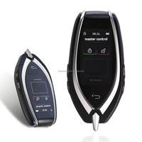 Kit de clé de voiture universelle modifiée avec télécommande intelligente LCD, clé de voiture sans clé, écran LCD anti-reflet LSP HD, alliage ABS pour Lamborghini