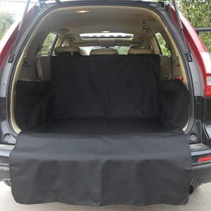 Tapis de protection pour animaux de compagnie, en tissu Oxford noir, imperméable, rectangulaire, pour coffre de voiture, pour chiens - Product Image 3