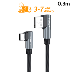 Échantillon gratuit SUNGUY Câble de charge rapide USB C 0,3m 18W, câble de données USB avec garantie de 3 ans, cable de carga - Product Image 1