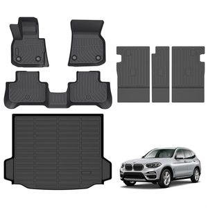 Accessori auto per tutte le stagioni <span class=keywords><strong>tappetini</strong></span> per <span class=keywords><strong>BMW</strong></span> <span class=keywords><strong>X3</strong></span> G01 2018-2023 3D TPE <span class=keywords><strong>tappetini</strong></span> bagagliaio auto - Product Image 1