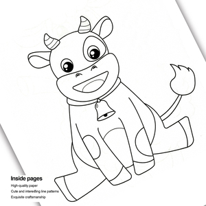 Coffret d'art pour enfants sur le thème de <span class=keywords><strong>la</strong></span> <span class=keywords><strong>ferme</strong></span> : bloc de coloriage et crayons, 24 couleurs, crayons à motifs de traces d'<span class=keywords><strong>animaux</strong></span> avec livre de coloriage sur <span class=keywords><strong>la</strong></span> <span class=keywords><strong>ferme</strong></span> - Product Image 5