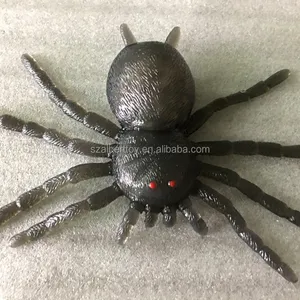 弹力塑料逼真蜘蛛玩具