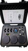 9 ㎡   Filet de capture de drones léger et portable, dispositif manuel de sécurité pour la protection des biens à basse altitude et la gestion des drones