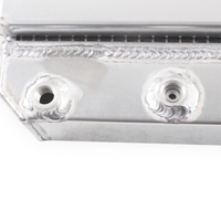 S-0135 Nouveau radiateur en aluminium à 3 rangées avec ventilateur et capuchon pour Jeep Wrangler YJ TJ 1987-2006 pour moteur Chevy Mopar V8