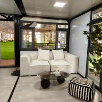 Maisons conteneurs extensibles étanches de 20, 30 et 40 pieds, Villas préfabriquées, Kiosques, Salons, Bureaux, Entrées de bâtiments