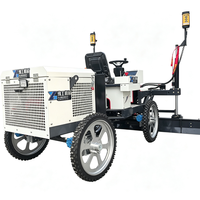 Machine de nivellement laser pour la construction de sols industriels de haute précision