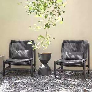 Ensemble de canapés en aluminium pour extérieur, en forme de L, imperméable, pour jardin, patio et balcon - Product Image 3