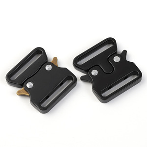 Hebilla de liberación lateral de 30 mm de aleación de zinc negra duradera para bolsos - Product Image 2