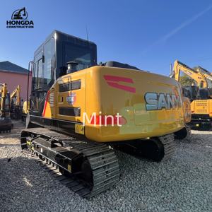 Excavatrice d'occasion originale 13 tonnes bon marché Sany SY135cpro de matériel de construction excavatrice Sany 135 à vendre - Product Image 4