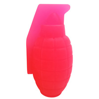Masturbateur manuel masculin en TPE, jouet anti-stress en forme de grenade ou d'avion, 100% étanche