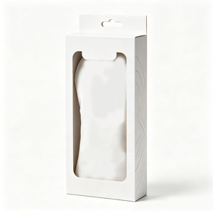 Customizable Kraft Paper Towel Box with PVC <b>Window</b> Recyclable and Embossable for Paper Towel Packaging Support - Product Image 4