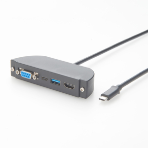 <span class=keywords><strong>USB</strong></span>-C auf RS232 Seriell <span class=keywords><strong>USB</strong></span>-A Multifunktions-Einbau-Hub mit PVC-Ummantelung 4K/1080P Auflösung - Product Image 3