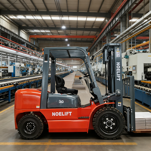 Carretilla elevadora diésel Noelift FD Heli de 3 toneladas, 3M, 5M, mástil de tres etapas, ruedas neumáticas, 1 año de garantía, nuevo restaurante al por menor - Product Image 2