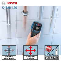 Scanner mural multifonction BOSCH D-tect 120 |   Détecteur professionnel pour la localisation de métaux, de tuyaux en plastique, de fils sous tension et de barres d'armature