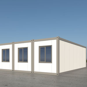 Maison préfabriquée pliable prête à être expédiée <span class=keywords><strong>avec</strong></span> un design à assemblage rapide, maison conteneur portable pour camp d'urgence - Product Image 3