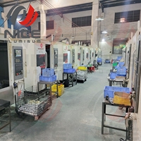 Profil de cadre de porte coulissante pour armoire, série 6000, aluminium découpé, finition personnalisée, directement de l'usine