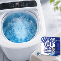 Tablettes nettoyantes pour lave-linge haute performance, solution de nettoyage en profondeur effervescente pour l'hygiène du tambour et de la cuve