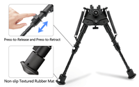 Support de télescope tactique extensible à tête pivotante, prix d'usine, pour trépied simulé, 6-9 pouces, accessoires tactiques pour l'observation des oiseaux