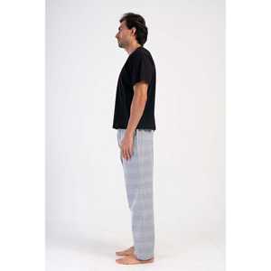 PIJAMAS PARA HOMBRE CON BOLSILLOS (PIEZA INFERIOR) Ropa Casual para el Hogar, Pijama de Algodón Tejido de Manga Corta, Talla XL para Verano, Personalizable - Product Image 2