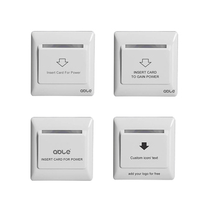 ABLE High <strong>Power</strong> 40A 125khz Electric Smart Key Card <strong>Switch</strong> with Relay Energy Saving Hotel Room Use <strong>Power</strong> Control <strong>Switch</strong> - Product Image 1