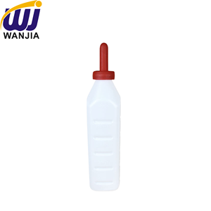 Biberon d'allaitement pour <span class=keywords><strong>veau</strong></span> WANJIA 2L en matériau sûr, <span class=keywords><strong>avec</strong></span> tétine, pour l'alimentation des veaux, des vaches et du bétail en ferme - Product Image 1
