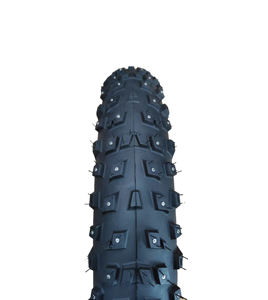 Pneus cloutés 20x4.0 26x4.0 pour vélos de neige, vélos électriques tout-terrain, pneus d'hiver en caoutchouc à crampons - Product Image 6