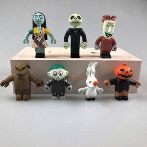 Figurine d'action TYP3213 Factory <span class=keywords><strong>2020</strong></span> New NightMare Before Christmas, 4-6 cm PVC 7 pièces Jack Skellington - Product Image 2