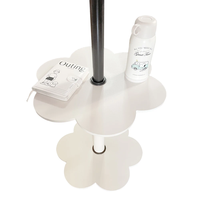 Base de parasol de jardin/plage en acier moderne de 25 kg, couleur personnalisée, en forme de pétale, étanche, pour mobilier d'extérieur de cour