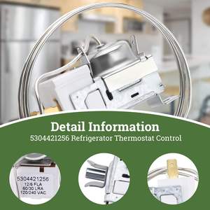 Thermostat de contrôle de température pour réfrigérateur, référence 241537103 5304421256, compatible avec les réfrigérateurs <span class=keywords><strong>Frigidaire</strong></span>, remplace 5304421256 – Vente Flash - Product Image 4