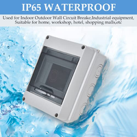 Boîte de distribution électrique étanche IP65 en plastique ABS, boîte de distribution électrique, disjoncteur électrique