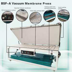 Machine de presse de membrane sous vide de formation de surface solide pour la fabrication de <span class=keywords><strong>bassin</strong></span> de pliage de thermoformage de corian - Product Image 2