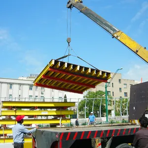 Utilisation du système de coffrage vertical de dalle d'usine construction H20 poutre en bois
