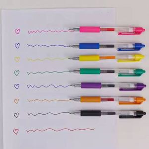 Stylo Gel Neutre Personnalisable à Logo, Encre Bleue et Rouge, Pointe 0,5 mm, Idéal Hôtellerie, Promotionnel, en Plastique, à Clic – Vente Chaude - Product Image 3