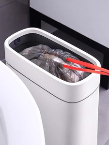 HuamaohengchunUltra Strong <b>Drawstring</b> Trash <b>Bags</b>,4 Gallon,Fragrance Free,<b>Small</b> Garbage <b>Bags</b> 30 pcs Grey - Product Image 6