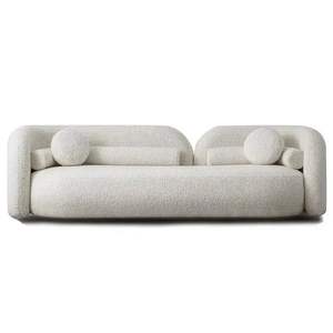 Moderno Juego de Muebles de Sofá Seccional de Ratán Sofá Seccional de Piel para Sala de Estar Nuevo Diseño de Sofá - Product Image 3