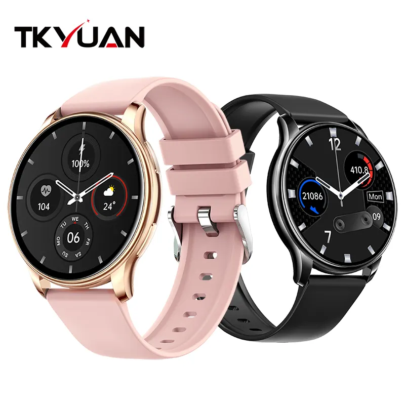 TKYUAN 2022 Thermometer Smart Watch Sports Reloj Inteligente Heart Rate Monitor IP68 Waterproof Android Ios Smartwatch