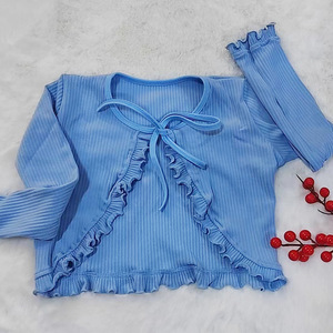 Hw622 flor niña blanco rojo bloqueador solar algodón chico boda fiesta capa nupcial chal Bolero - Product Image 1