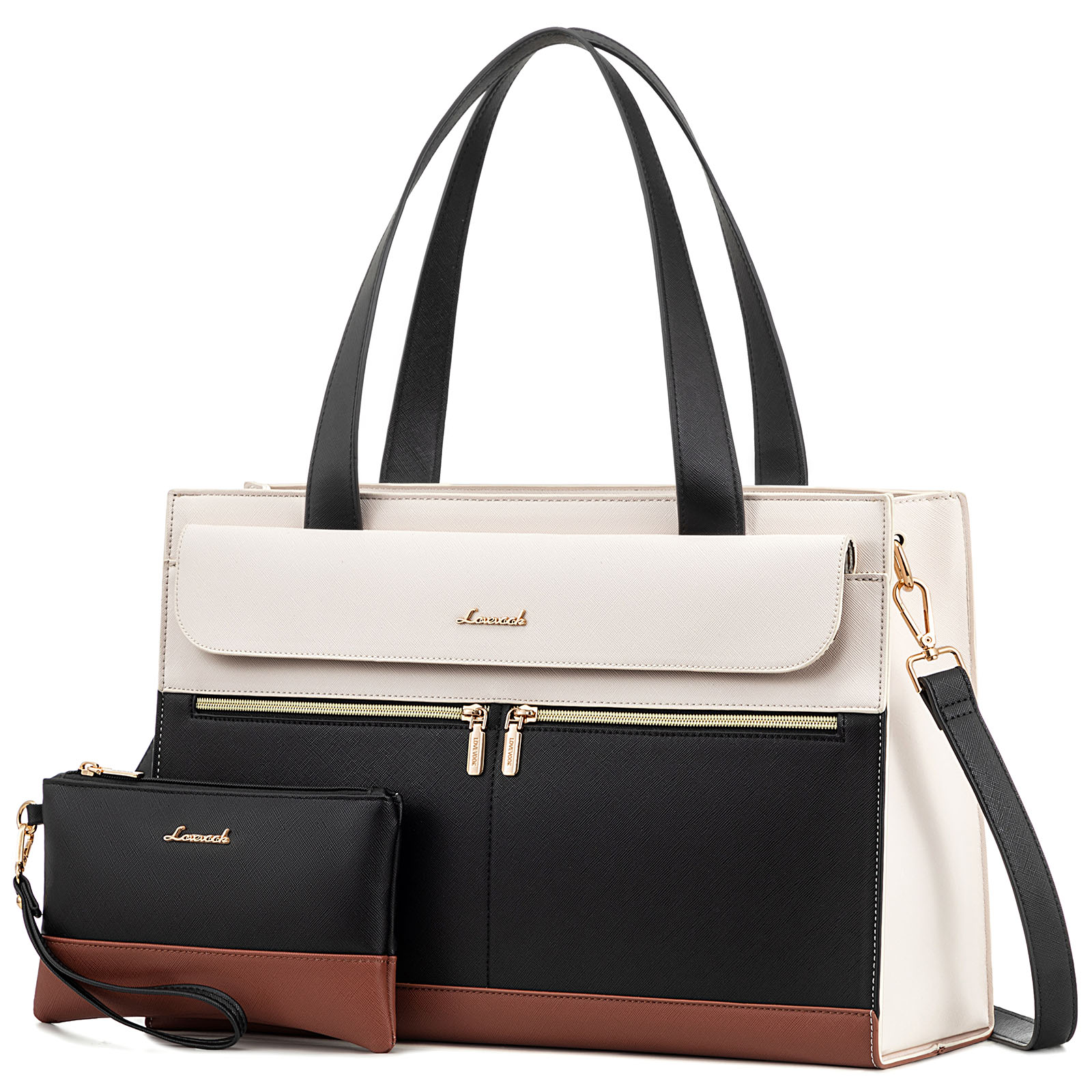 Leather Savvy Laptop Tote With Rfid Security Craftsmanship And