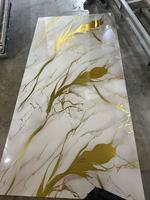 Panel de Pared de PVC con Efecto Mármol UV - Lámina de Vinilo Decorativa Moderna, Impermeable, Resistente a los Arañazos y a las Manchas para Uso Doméstico y Comercial