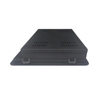 Écran tactile industriel capacitif 10,1 pouces à 10 points, panneau de commande embarqué, montage en panneau, avec USB VGA DP, résolution 1280x800