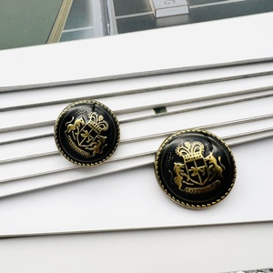 กระดุมเย็บเสื้อแจ็คเก็ตผู้ชาย ทำจากโลหะผสมสังกะสี ทนทานและมีสไตล์ - Product Image 4