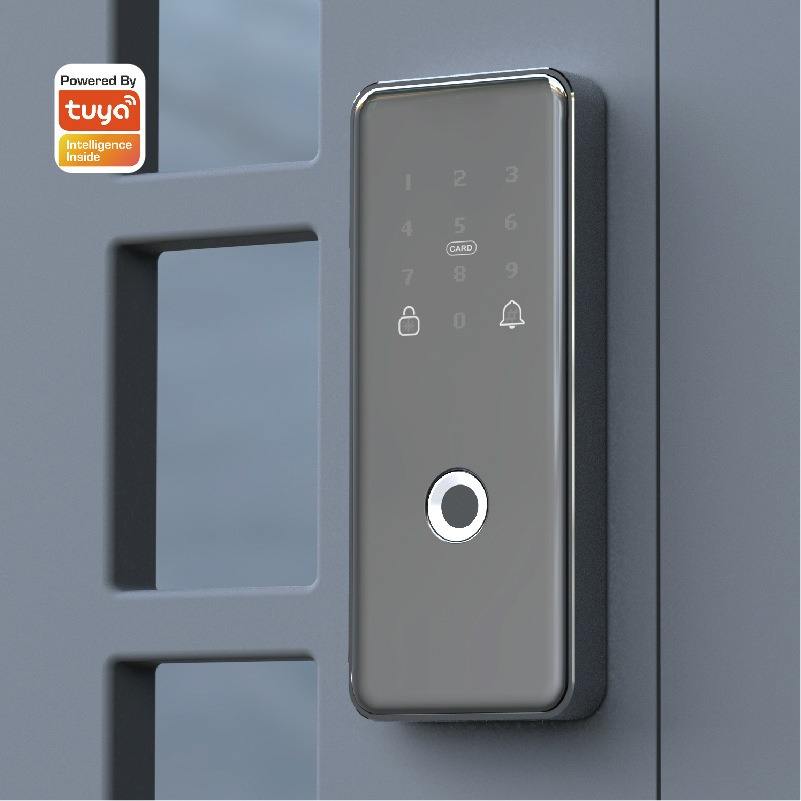 Tuya บลูทูธลายนิ้วมือคู่, บัตร (รหัสผ่าน, การควบคุมระยะไกล, กุญแจกล) โดยไม่ต้องจดจำใบหน้า