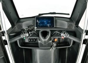 ELION A3 Triciclo Eléctrico de Carga Cerrada para Adultos Sin Licencia 2000W 3 <span class=keywords><strong>Ruedas</strong></span> Motocicleta - Product Image 2